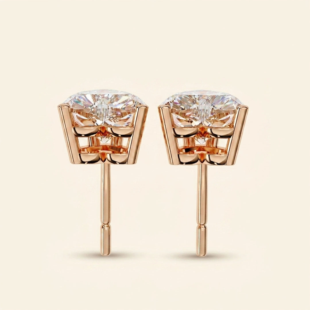 Heart Stud Earrings