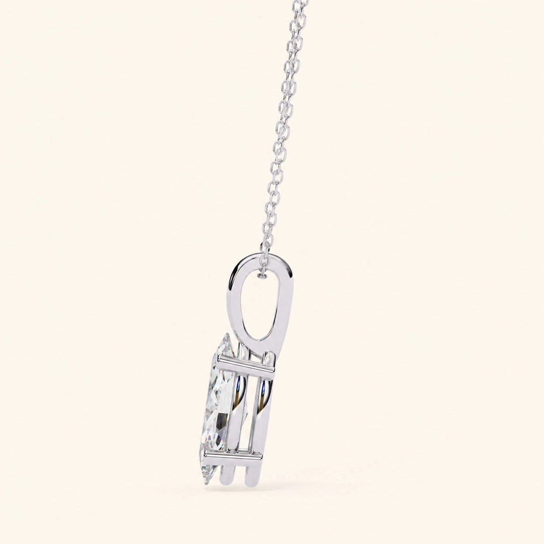 Marquise Solitaire Necklace