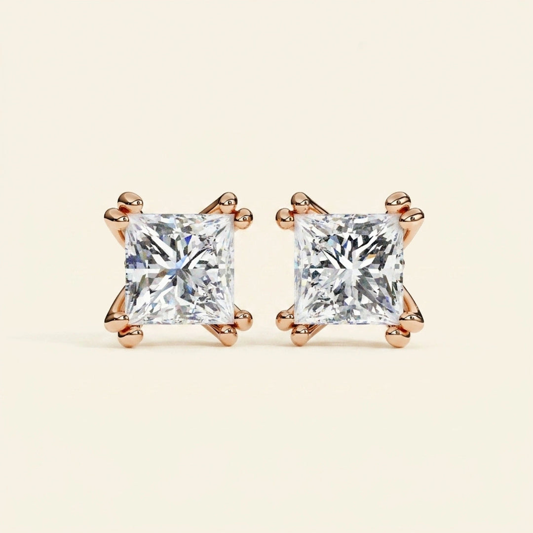 Princess Stud Earrings