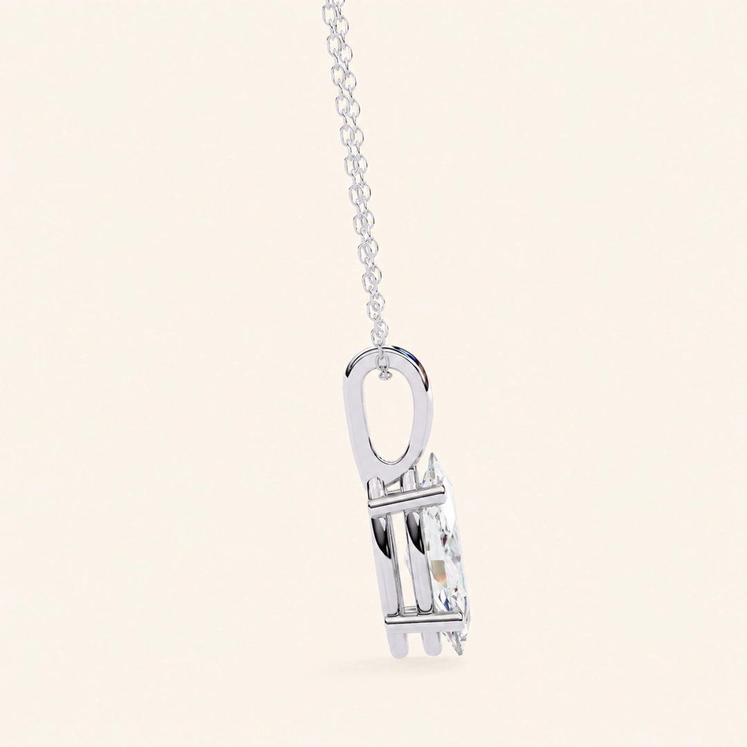 Marquise Solitaire Necklace