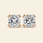 Load image into Gallery viewer, Cushion Cut Stud Earrings

