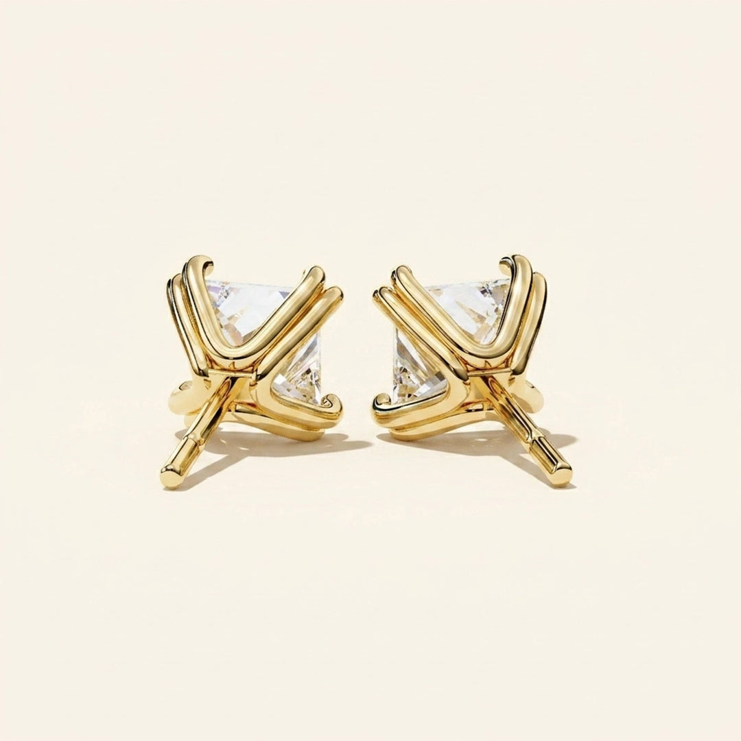 Princess Stud Earrings