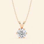 Load image into Gallery viewer, Moissanite Solitaire Necklace
