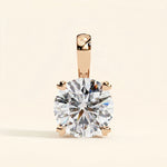 Load image into Gallery viewer, Round Brilliant Cut Solitaire Necklace
