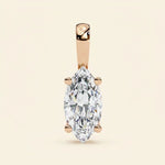 Load image into Gallery viewer, Marquise Solitaire Necklace
