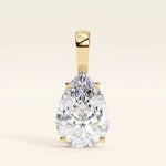 Load image into Gallery viewer, Pear Shaped Solitaire Necklace
