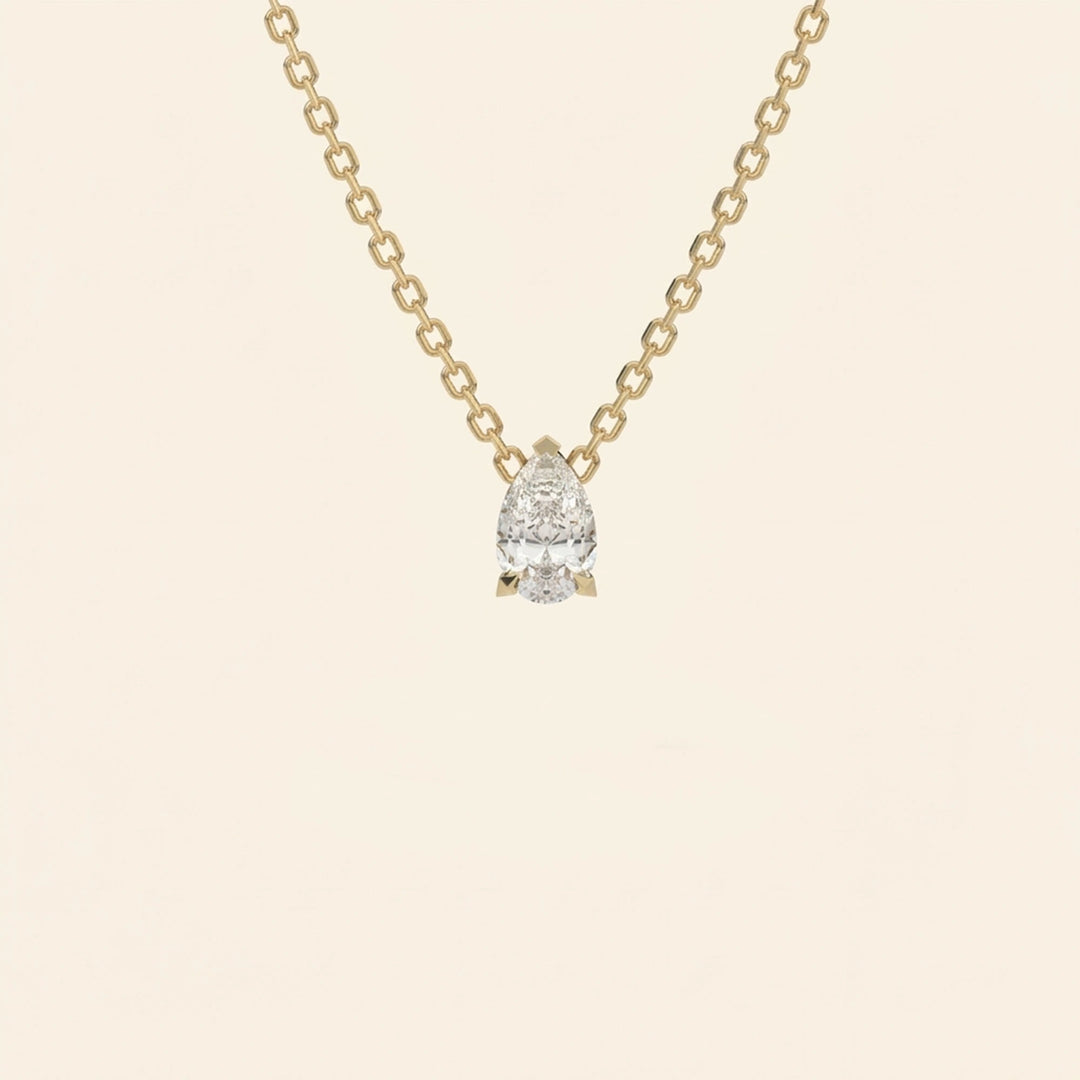 Pear Shaped Necklace