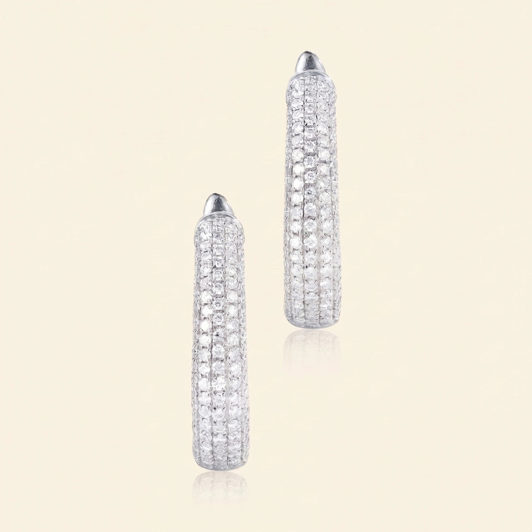 Latch Back Hoop Earrings