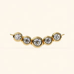 Load image into Gallery viewer, Five Stone Bezel Necklace
