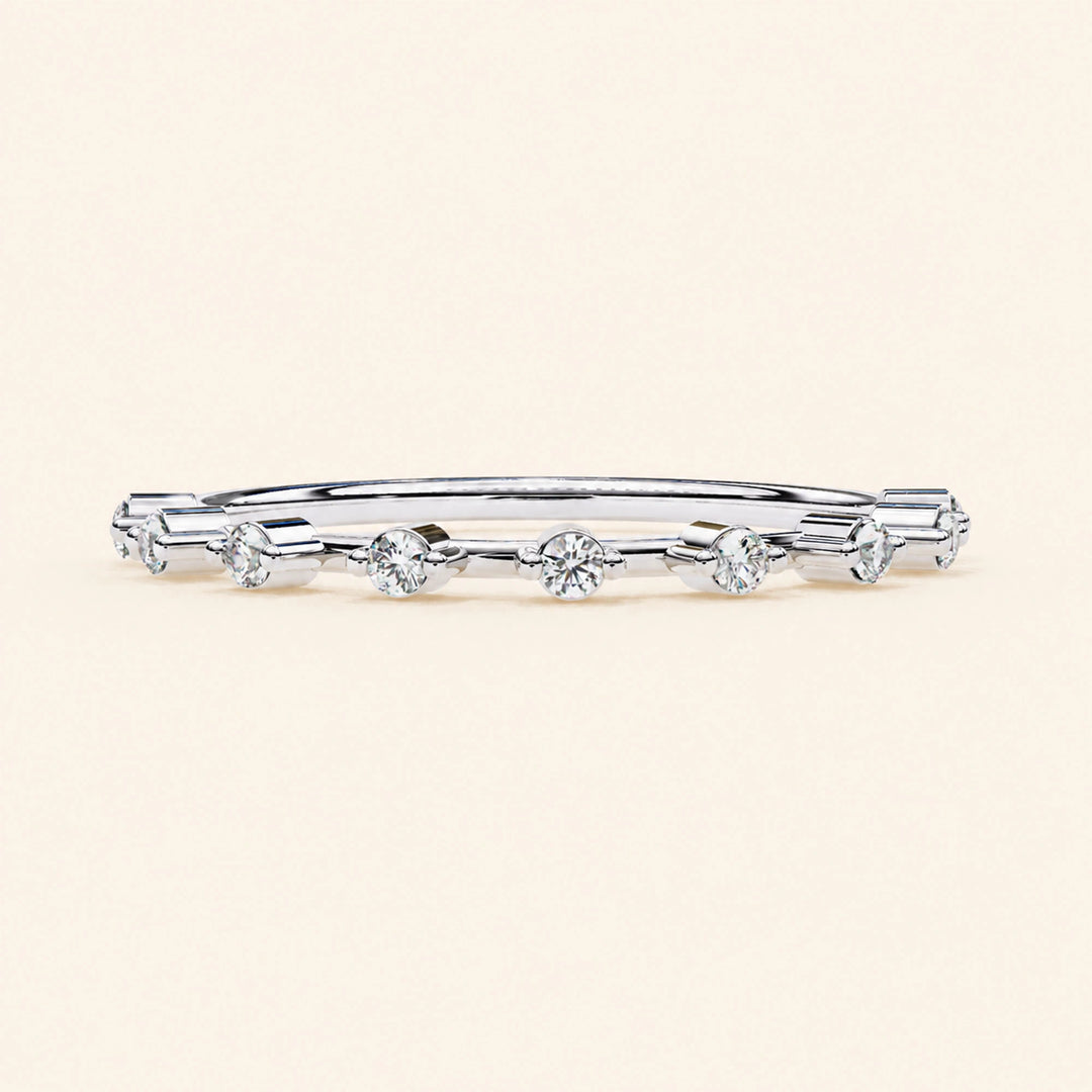 Front View Of  Wedding Bands For Women