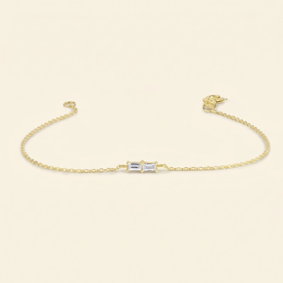 Baguette Cut Bracelet