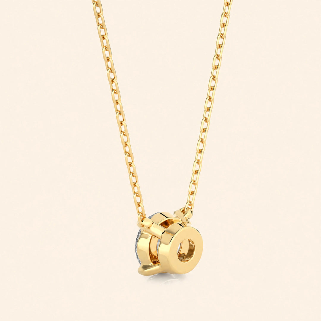 Round Brilliant Solitaire Necklace