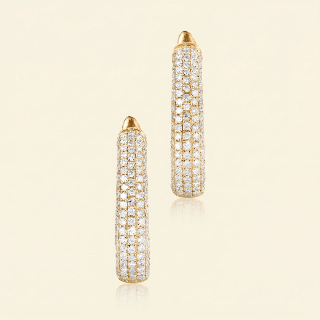 Latch Back Hoop Earrings