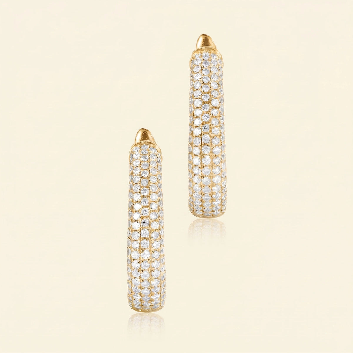 Latch back hoop earrings