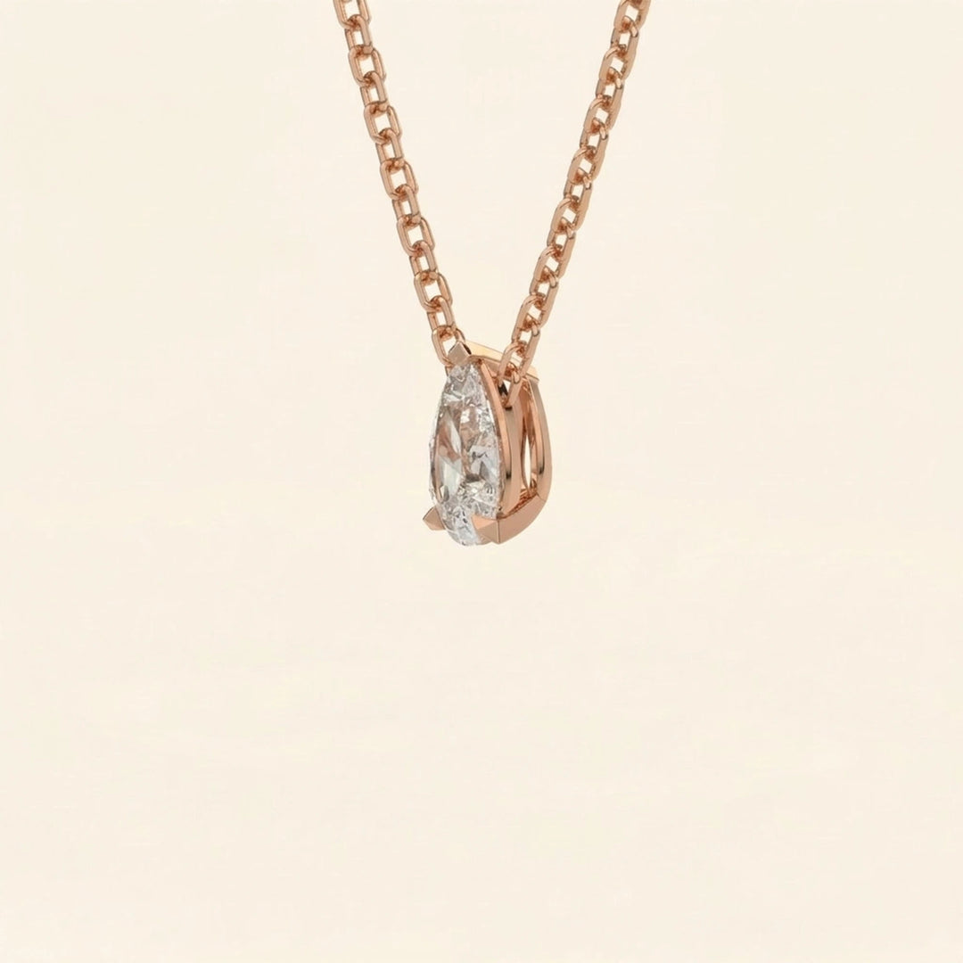 Pear Shaped Necklace