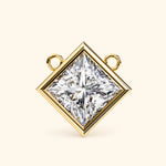Load image into Gallery viewer, Princess Bezel Necklace
