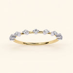 Load image into Gallery viewer, Angle View Of  Wedding Bands For Women

