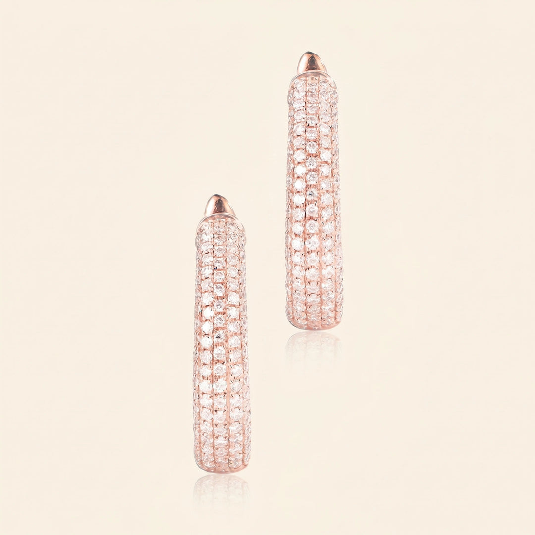 Latch Back Hoop Earrings