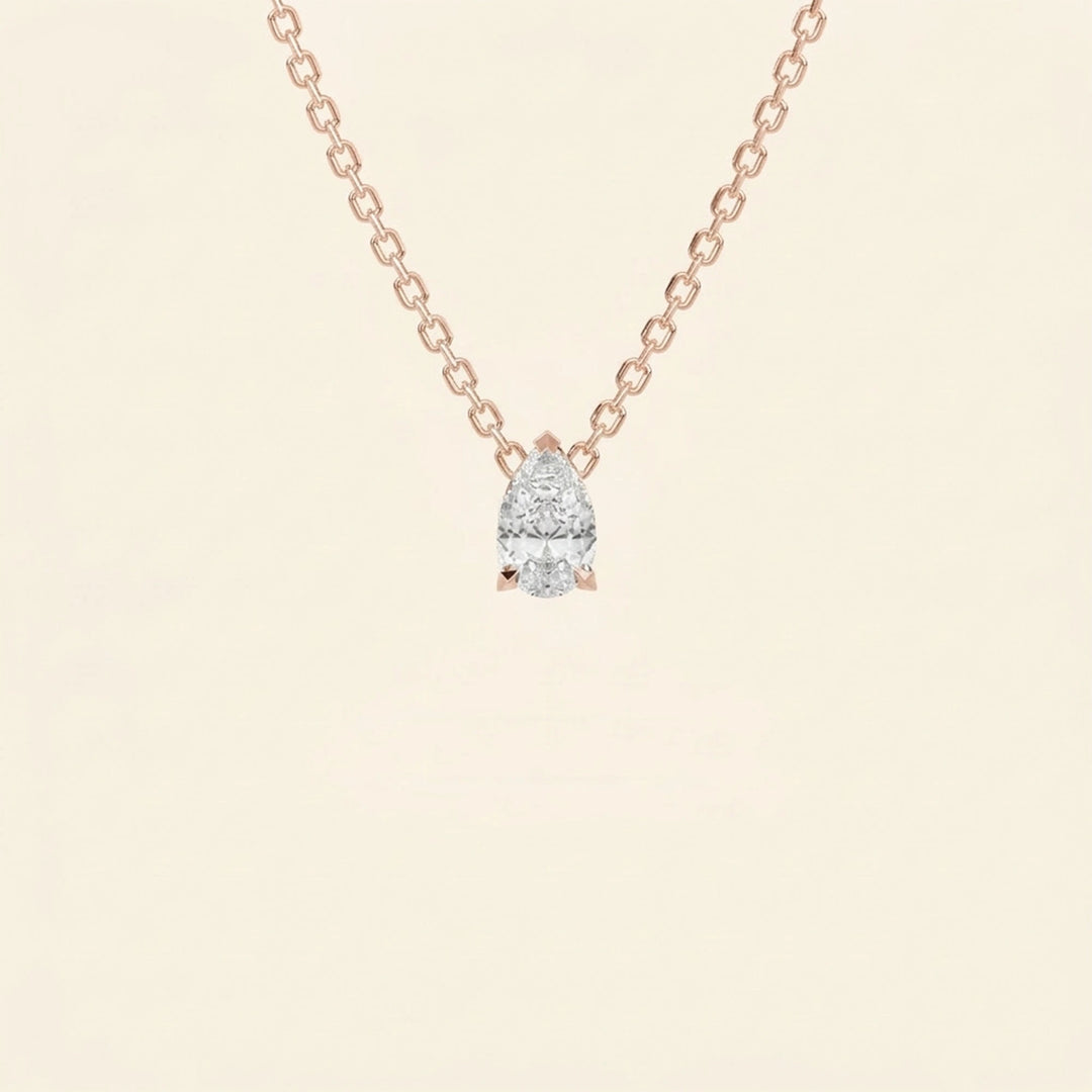 Pear Shaped Necklace