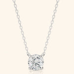 Load image into Gallery viewer, Round Brilliant Solitaire Necklace
