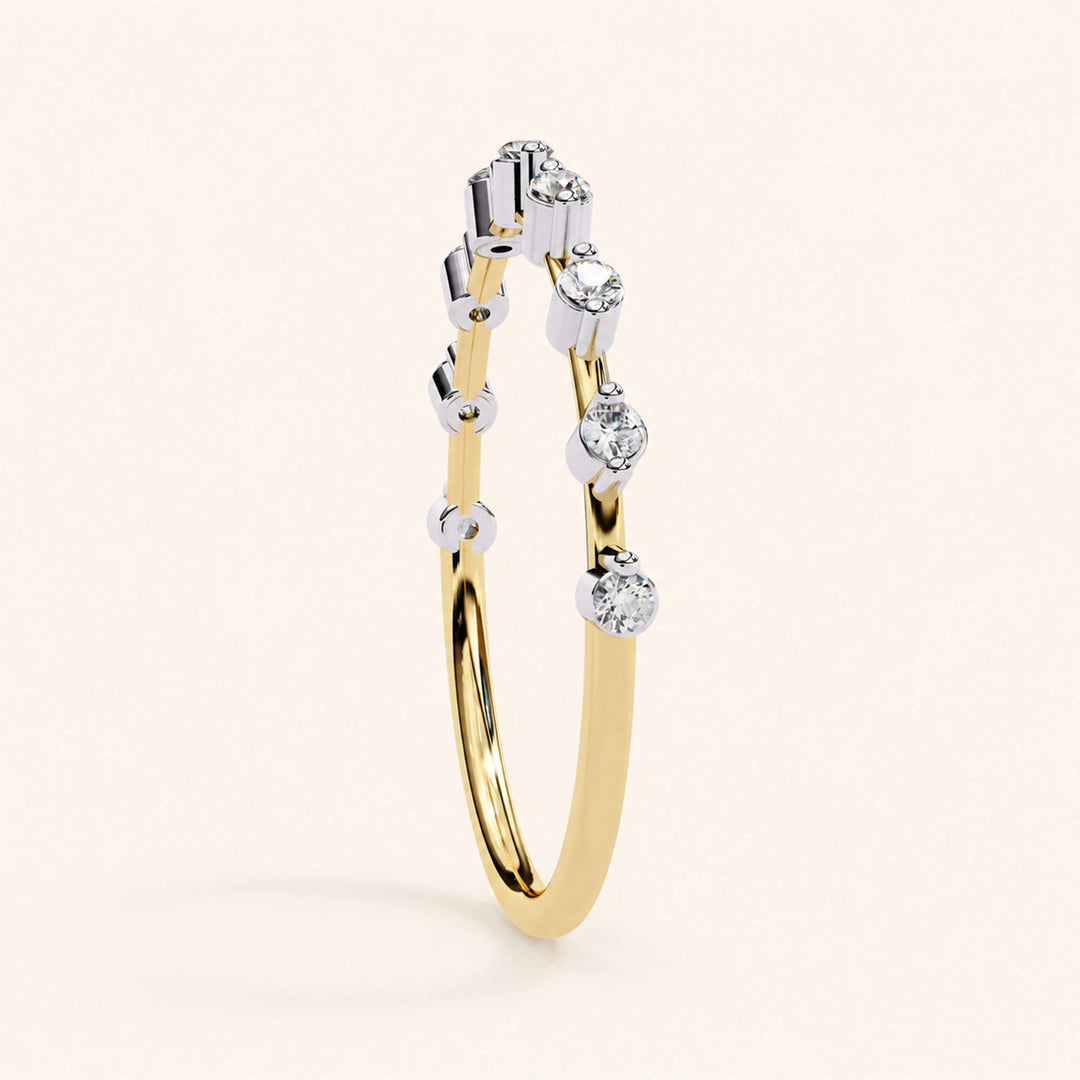 Side View Of  Wedding Bands For Women