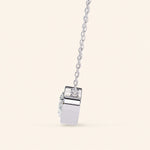 Load image into Gallery viewer, Oval Bezel Set Necklace
