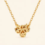 Load image into Gallery viewer, Back Side View Of Cluster Necklace
