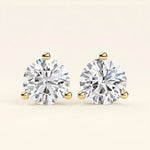 Load image into Gallery viewer, Round Brilliant Stud Earrings

