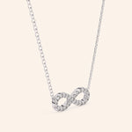 Load image into Gallery viewer, Side View Of Infinity Pendant
