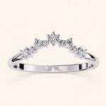 Load image into Gallery viewer, Front View Of Round Wedding Band
