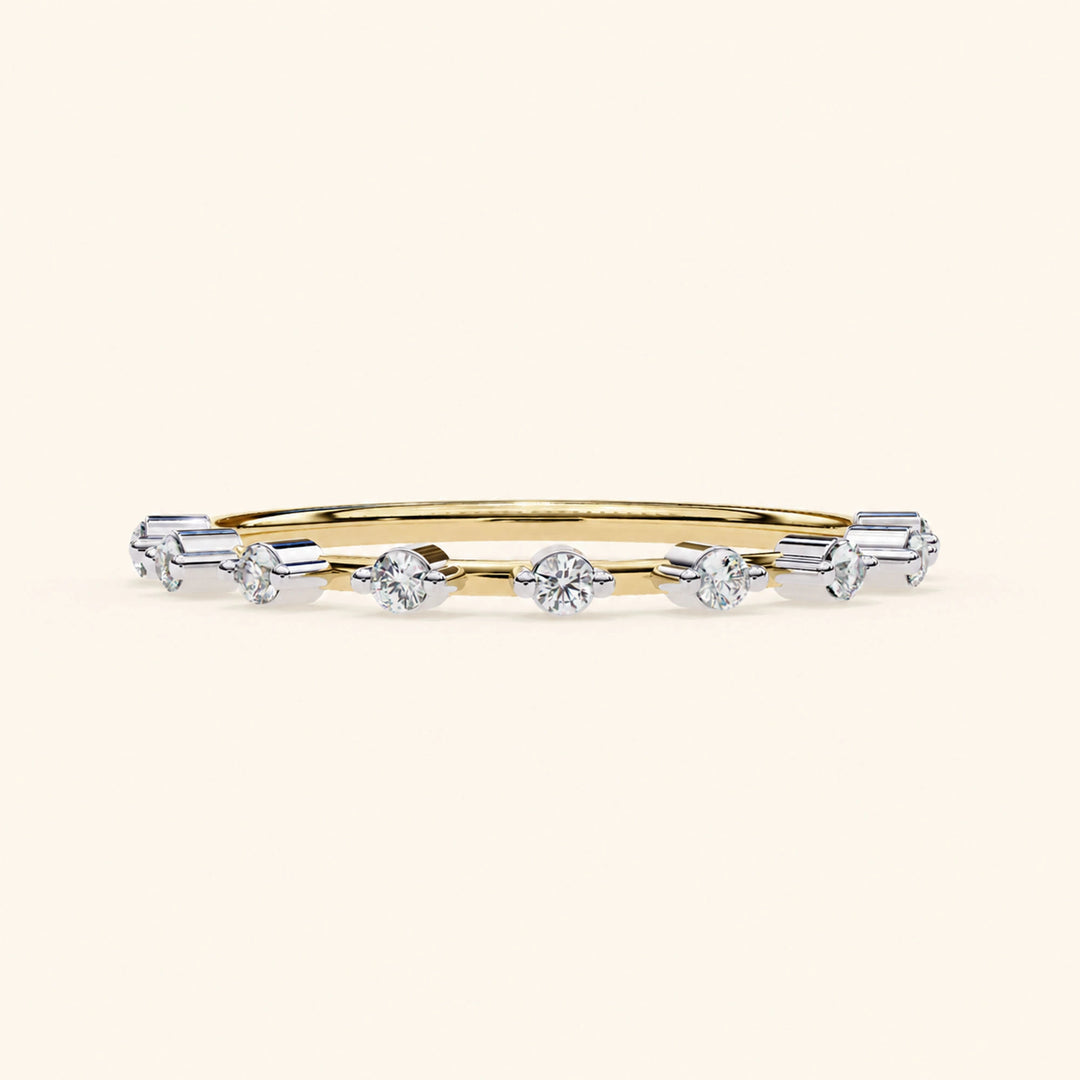Front View Of  Wedding Bands For Women