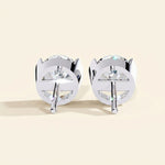 Load image into Gallery viewer, Round Bezel Set Stud Earrings
