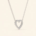 Load image into Gallery viewer, Moissanite Heart Necklace
