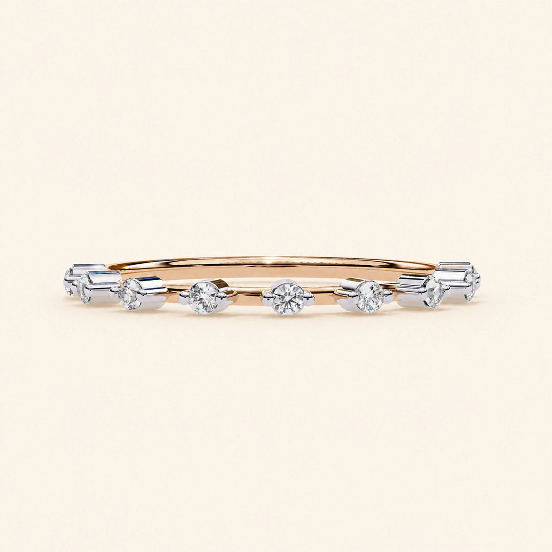Front View Of  Wedding Bands For Women