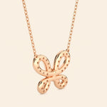 Load image into Gallery viewer, Round Butterfly Necklace
