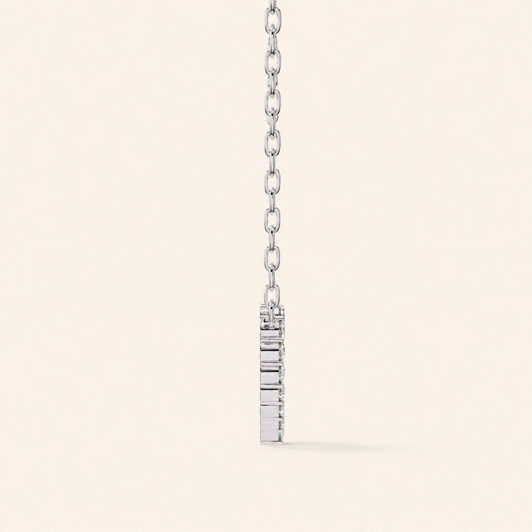 Moissanite Heart Necklace
