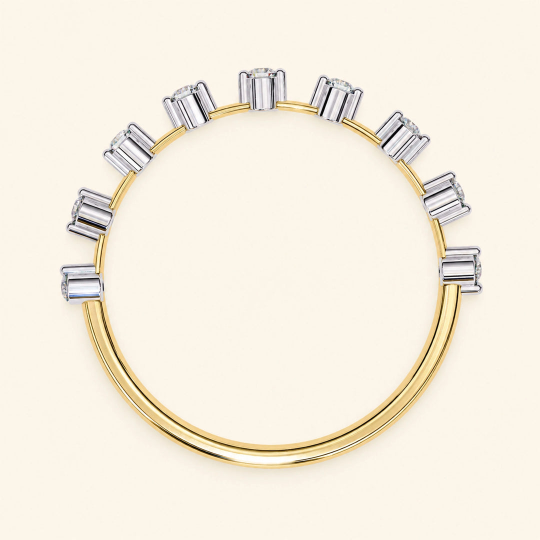 Back View Of  Wedding Bands For Women