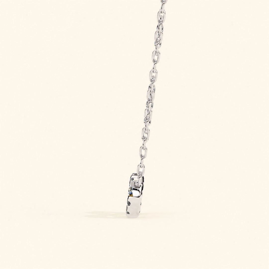 Side View Of Infinity Pendant