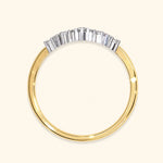 Load image into Gallery viewer, Back View Of Round Wedding Band
