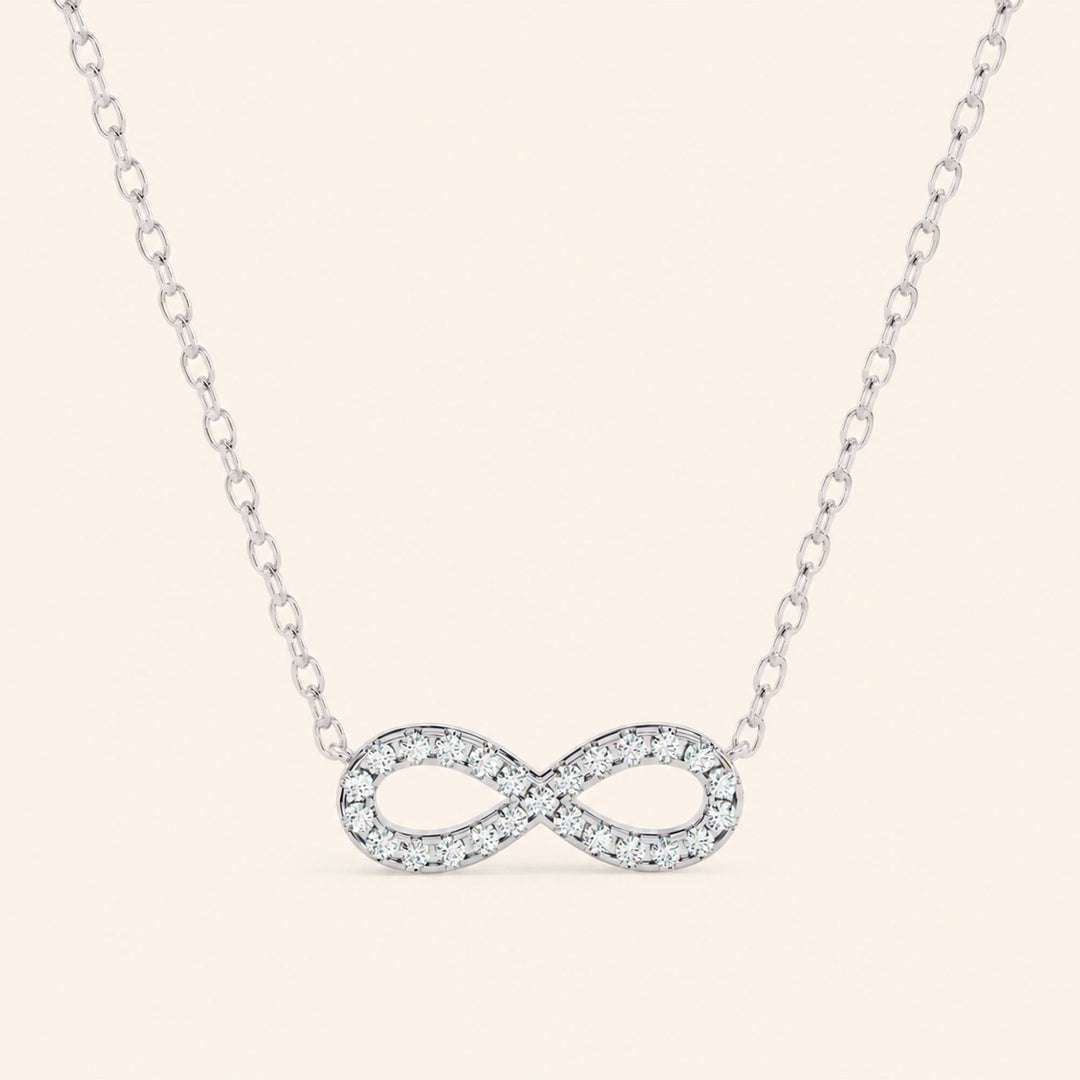 Front View Of Infinity Pendant