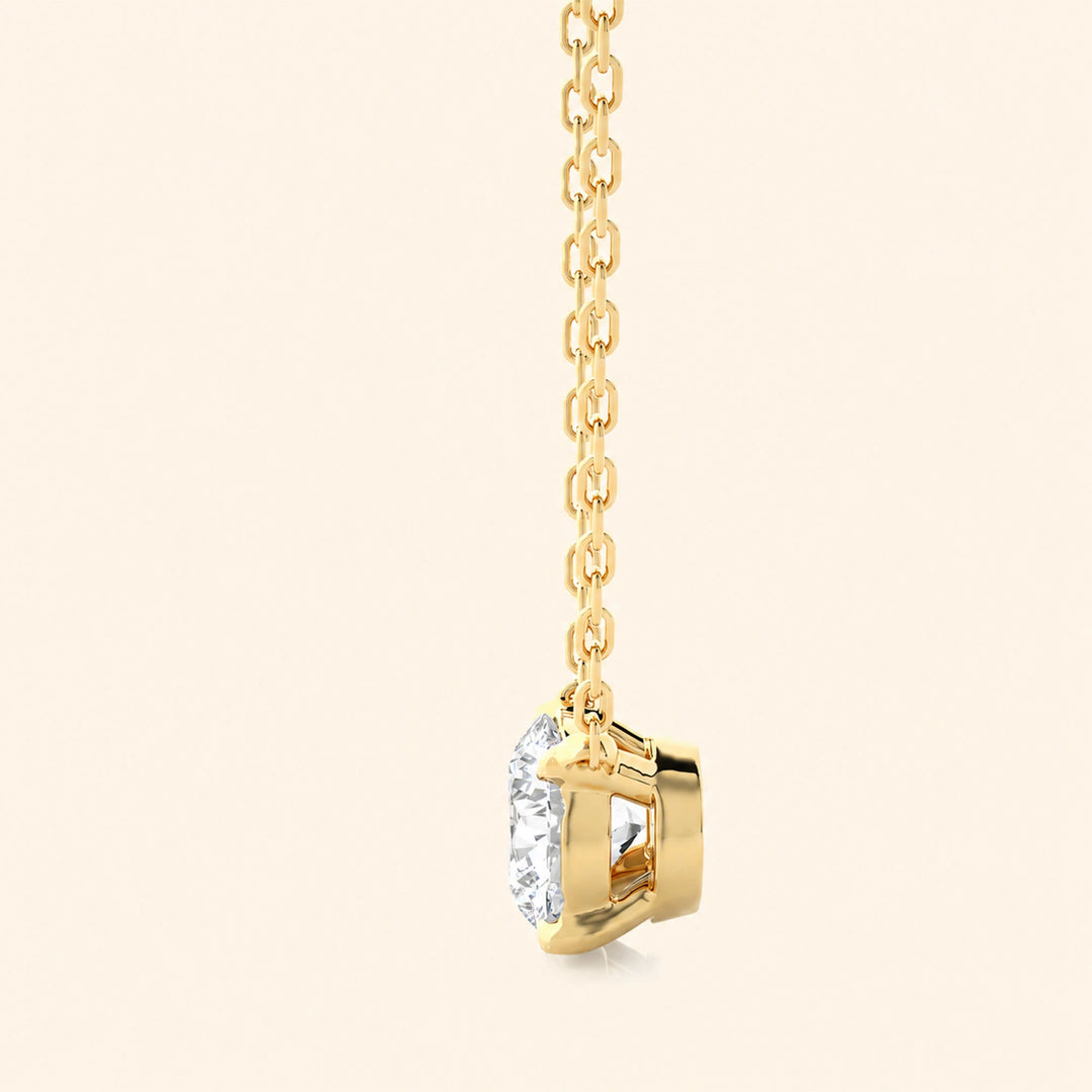 Round Brilliant Solitaire Necklace