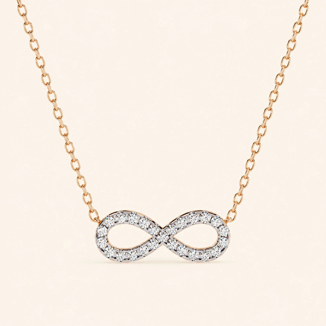 Front View Of Infinity Pendant