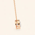 Load image into Gallery viewer, Round Cut Bezel Set Necklace
