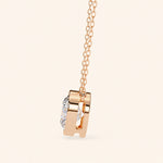 Load image into Gallery viewer, Round Cut Bezel Set Necklace
