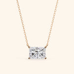 Load image into Gallery viewer, Radiant Bezel Set Necklace
