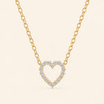 Load image into Gallery viewer, Moissanite Heart Necklace
