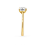 Load image into Gallery viewer, 1.50 Carat Radiant Shape East West Moissanite Ring in Yellow Gold
