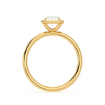 Load image into Gallery viewer, 2 Ct Radiant Cut Halo Moissanite Ring in White Gold
