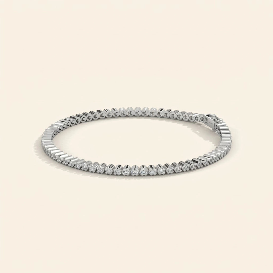 Moissanite Tennis Bracelet
