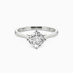 Load image into Gallery viewer, 1 Carat Round Cut Solitaire Moissanite Ring in Rose Gold
